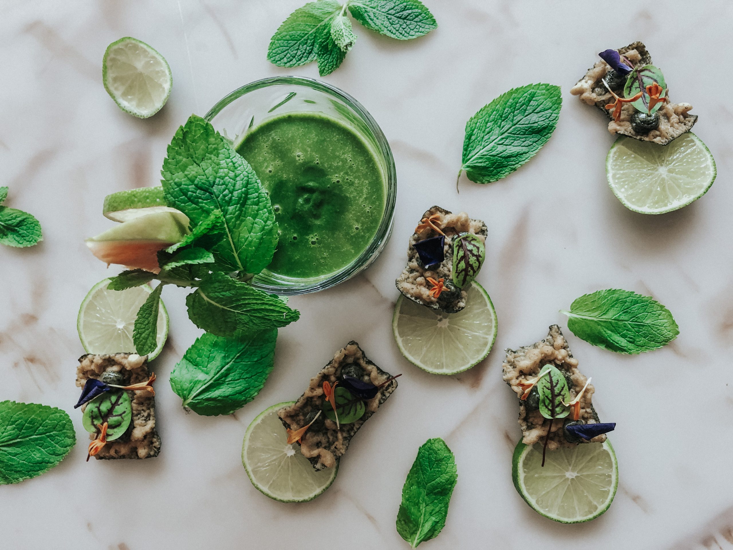 Groene cocktail