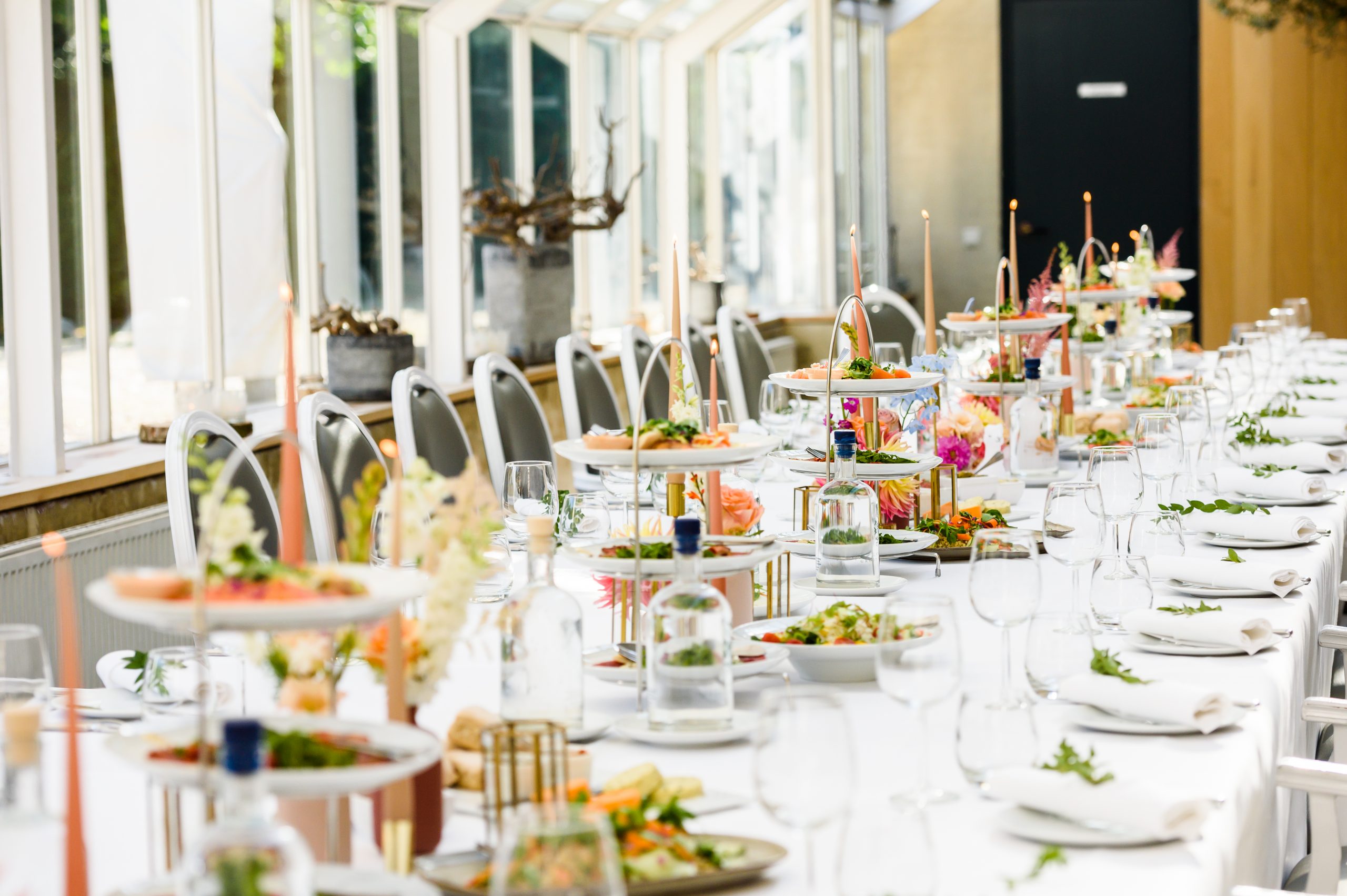 Bruiloft diner in Arnhem